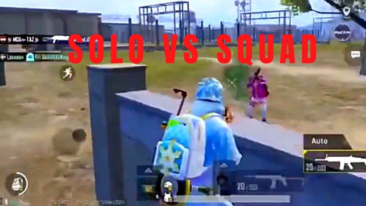 SOLO VS SQUAD GAME PLAY | PUBG MOBILE | ASTER GAMING - YouTube