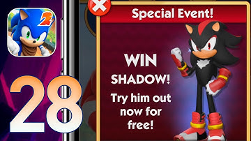 Sonic Dash 2: Sonic Boom Gameplay Walkthrough Part 28 - Shadow Return Events! (iOS, Android)