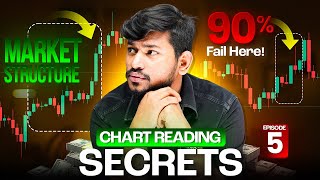 Why 90% of Traders Fail Without Market Structure | Chart Reading Secrets Ep : 05 | Advanced Class 01