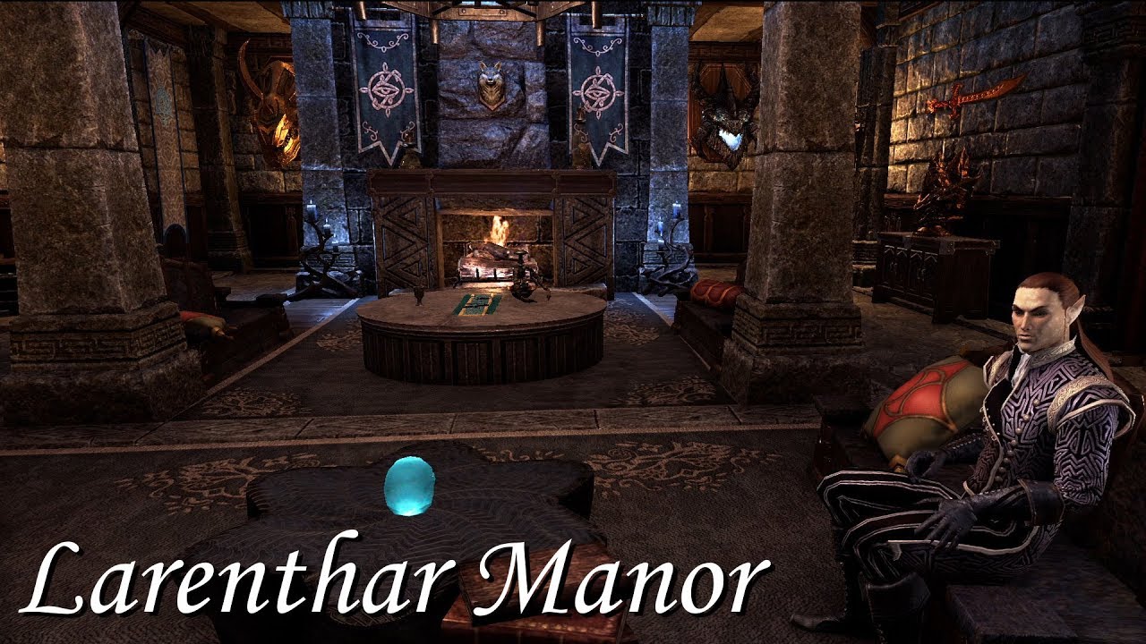 Larenthar Vampire Clan Manor ESO House Tours YouTube