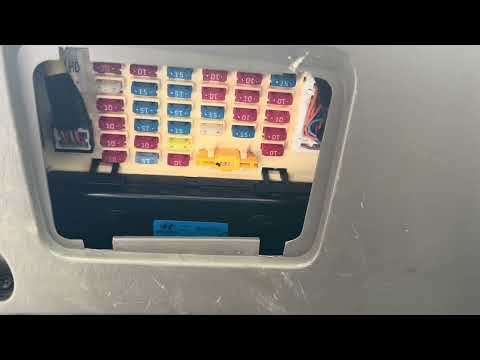 2002-2005 Hyundai Sonata Fuse Box Locations