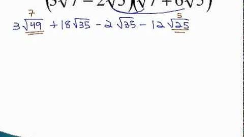 Add/Subtract/Multiply - FOIL with Radicals