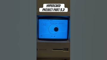 Part 2 of part 3 of my HyperCard project! #apple #basicprogramming #retro #macintosh