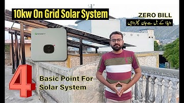 10kw On Grid Solar System | Zero Bill | 15kw Growatt Inverter | Complete Installation | Smart Tech