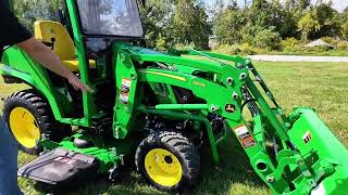 How to Remove a Front-End Loader | John Deere Sub-Compact Tractor – Byers Equipment Motorsports