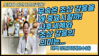 [태백기도터][함백산기도터][태백유명점집] 무속은 조상 감응을 왜 중요시할까! 사후세계와 조상 감응의 의미는…