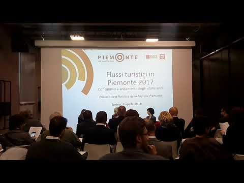 Presentazione flussi turismo in Piemonte nel 2017