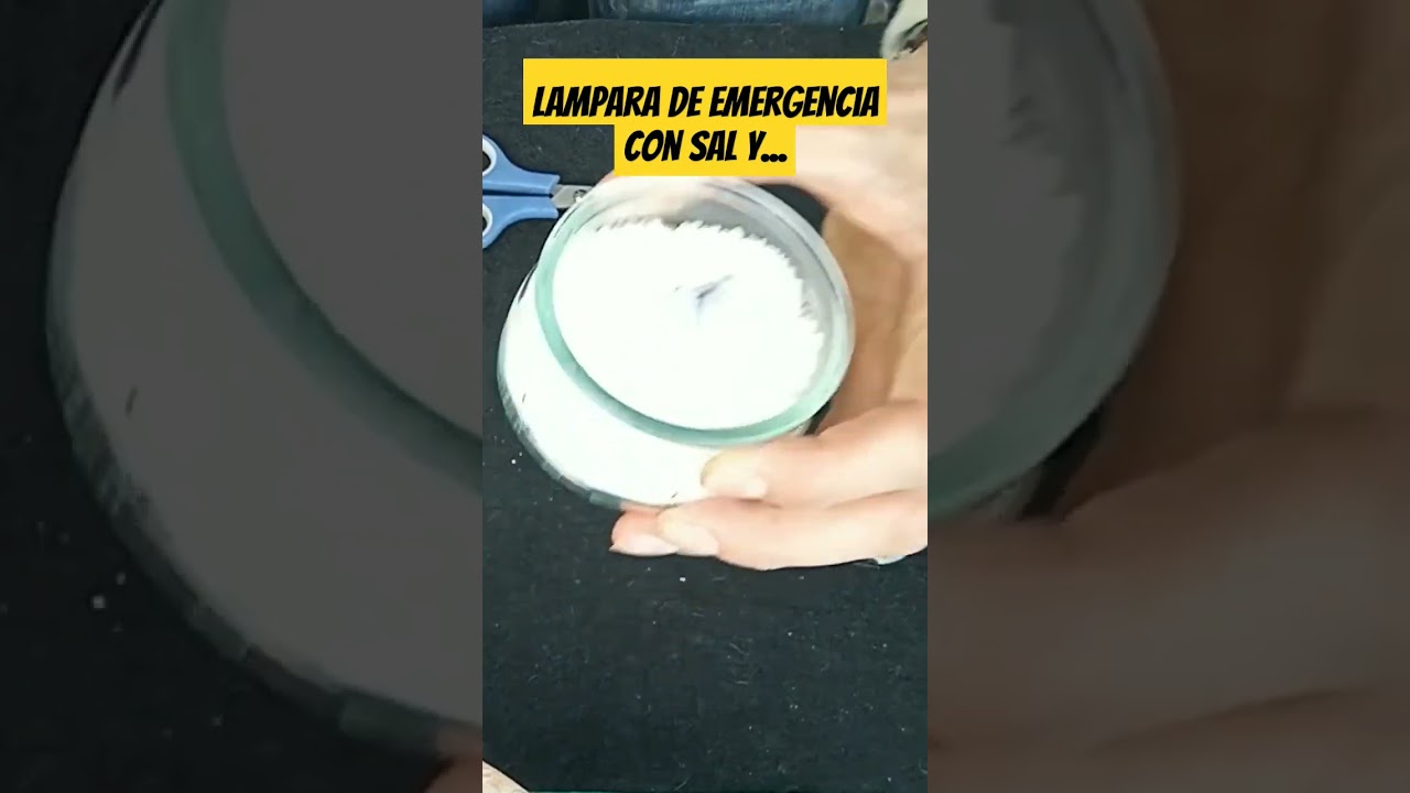 BOMBILLO DE EMERGENCIA CON SAL 
