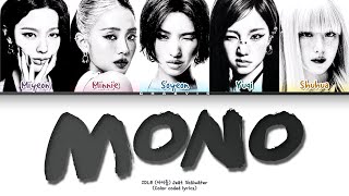 IDLE - „MONO” (color coded lyrics)