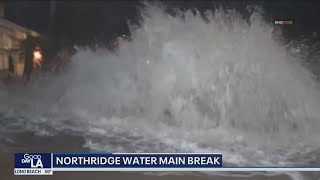 Northridge water main break