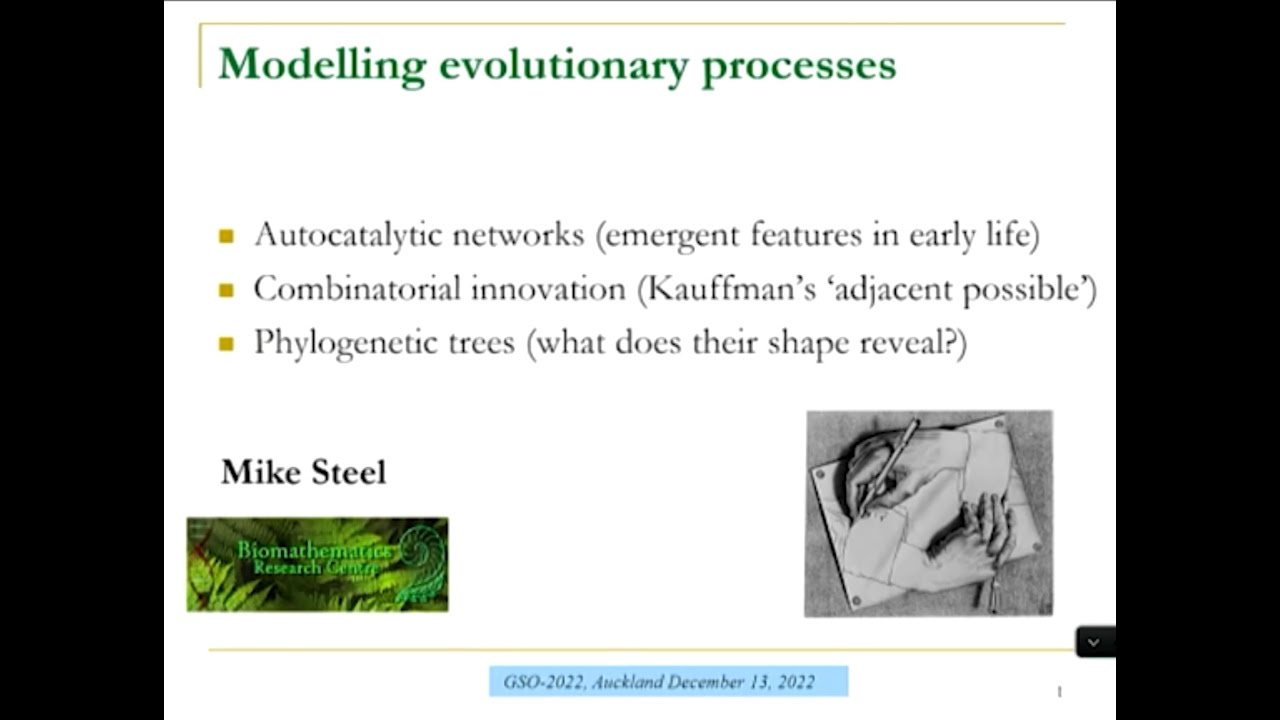 Modelling evolutionary processes