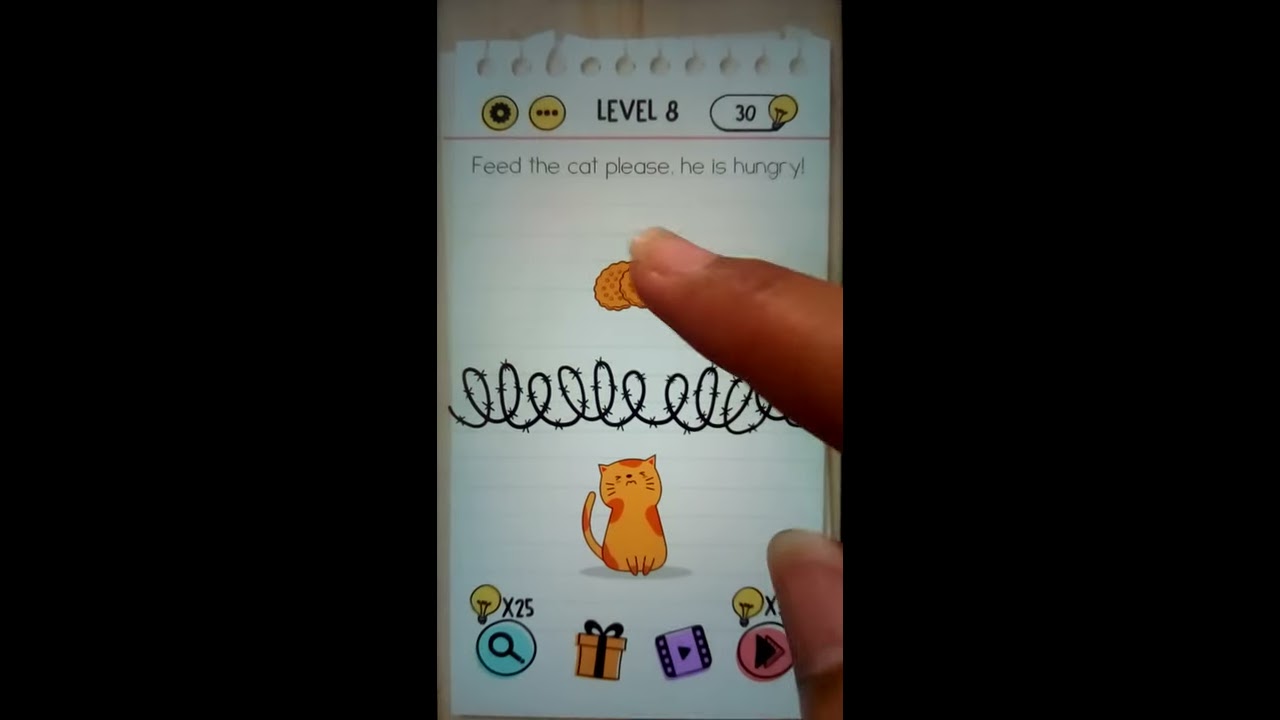 Feed The Cat Please He Is Hungry Brain Test Level 8 YouTube Maxres2