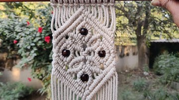 DIY Macrame | Beautiful Macrame Design Tutorial | Easy Macrame Design Tutorial | DIY Macrame Design 