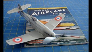 221218 Nieuport 161 Minute Model Build and Fly