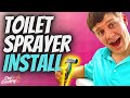 How To Install Toilet Jet Sprayer 💦 Easy DIY Bidet Home Installation 💩 Best Health Faucet In USA