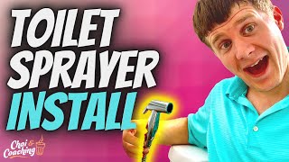 How To Install Toilet Jet Sprayer 💦 Easy DIY Bidet Home Installation 💩