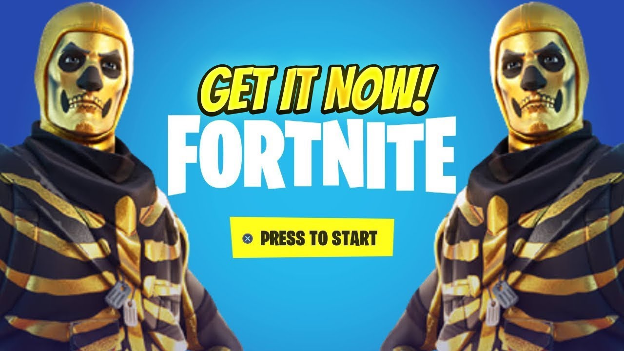 How To Get Golden Skull Trooper Skin In Fortnite! (Gold Skull Trooper