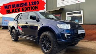 Mitsubishi L200 MODS - Painting Chrome Black, Black Side Steps, Roll Bar and Alloy Wheels