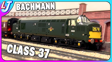 Bachmann - Class 37 BR Green with DCC Sound & Lights! (Unboxing & Review)