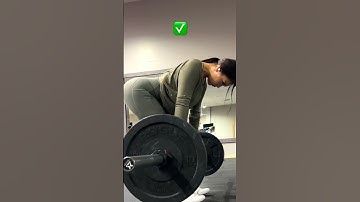 RDL is a back and fourth ⬅️ movement rather than up and down #rdl #rdlform #gymgirl #deadlift #tips