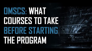 OMSCS: What courses to take before starting