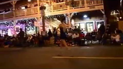 Tiffany Serna CHS Feature Twirler Xmas Parade 2014