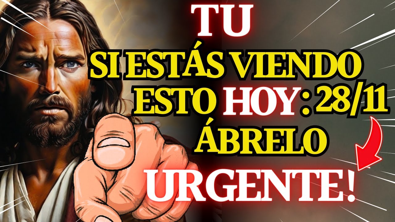 🔴🗝️DIOS TE DICE HOY: ESTE MENSAJE ES PARA TI ️ Mensaje de Dios 🤍 - YouTube