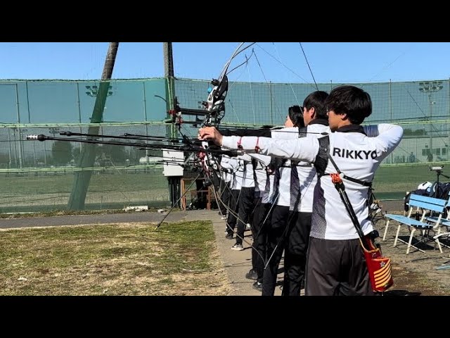 アーチェリー（洋弓）　近射台 c_X_4KYAKU_KINSHA_MATa11.jpg