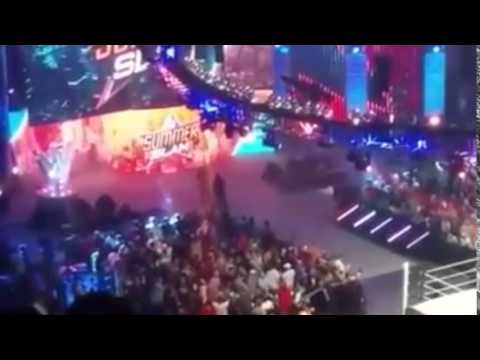 The Undertaker Collapses After Match With Brock Lesnar At SummerSlam