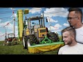 Kosimy Nową WIELKĄ ŁĄKE 🔥 WYWÓZ SOI NA SKUP 🌱BUDOWA GARAŻU 👷‍♂️ &quot;od Biedaka&quot; FS22 #217 😱 MafiaSolec