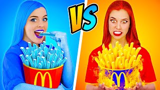 Hot vs Cold Girl Challenge | Icy Girl VS Girl On Fire!