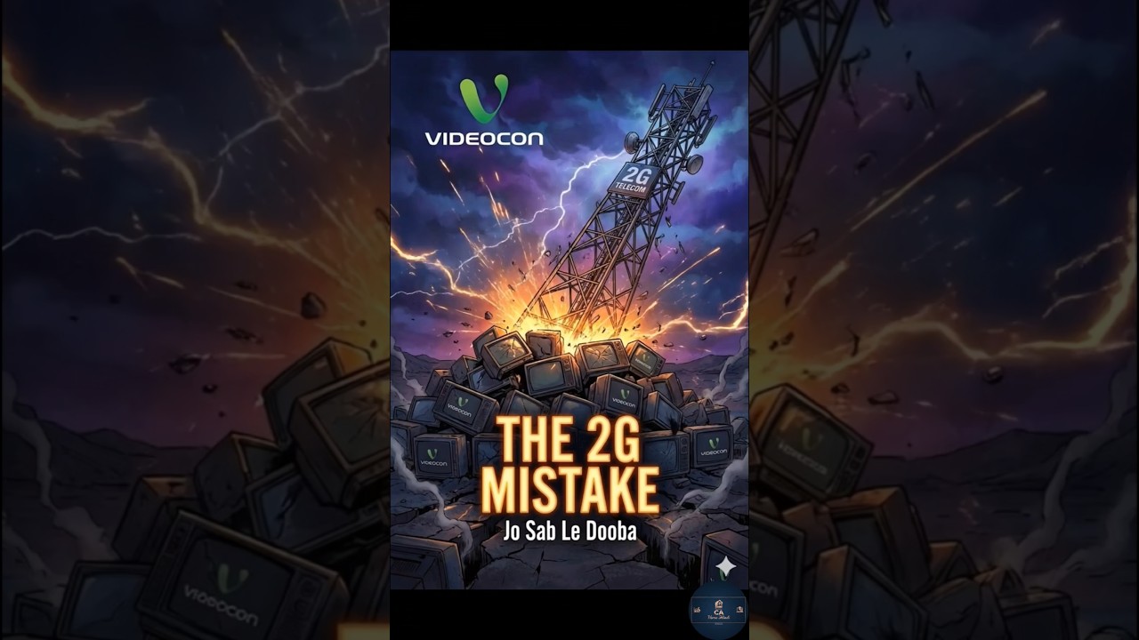 Biggest TV Brand FAILED? 📉 Videocon Case Study