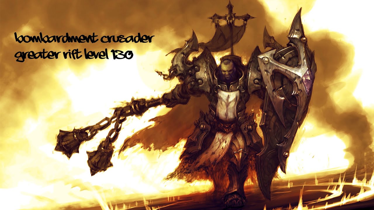 Season 22 / Bombardment Crusader / Greater Rift 130 / Solopush