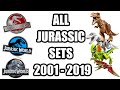 ALL LEGO JURASSIC SETS 2001 - 2019