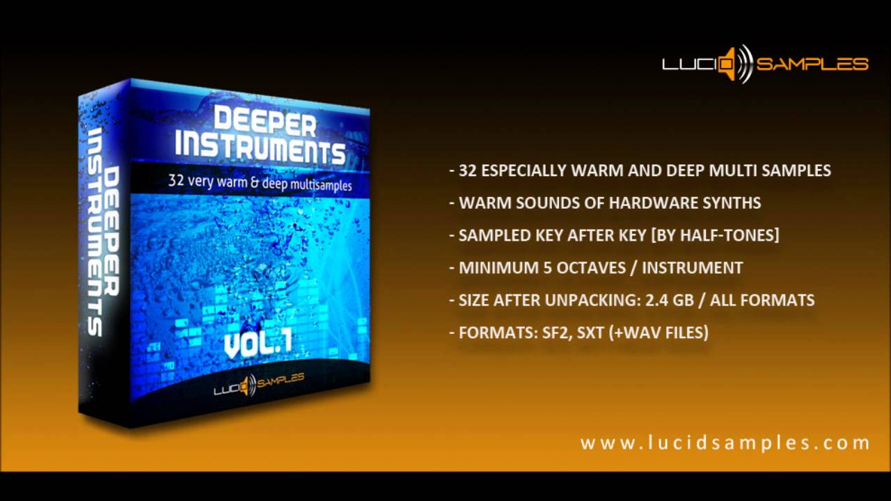 Deeper Instruments Vol 1 - 32 Deep Synth Multi Samples - YouTube