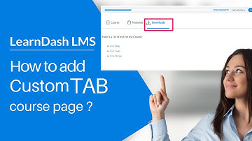 How to add Custom Tab in LearnDash LMS Course Page