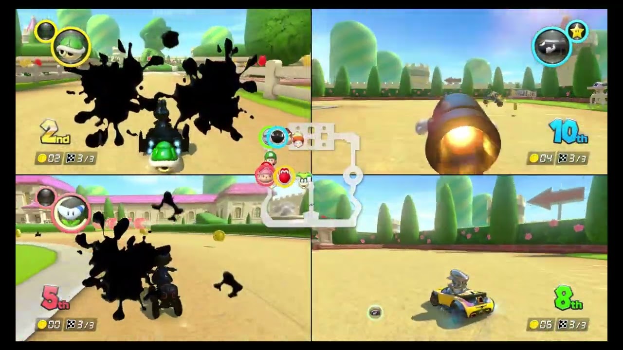 Mario Kart 8 Deluxe - Moon Cup (4-Players)