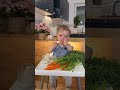 Carrots? 🥕😂 #mukbang #family #familyfun #kids #carrots #snack #eating #food #funny #familytime