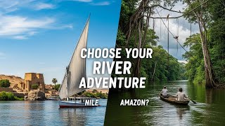 Choose Your River Adventure – Nile or Amazon?