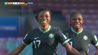 Nigeria vs Germany- U17 Women&#39;s World Cup- First half