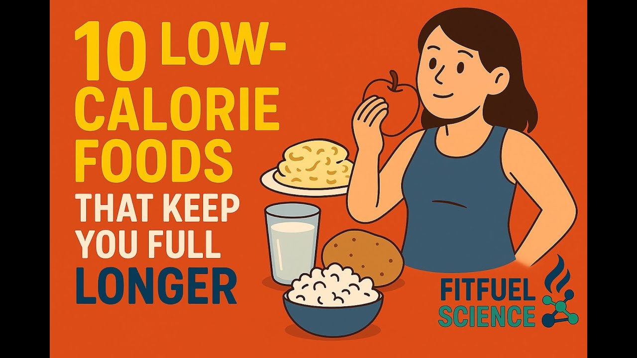 10 Low-Calorie Foods That Keep You Full Longer | Stay Full While Eating Less