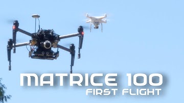 DJI Matrice 100 First Flight