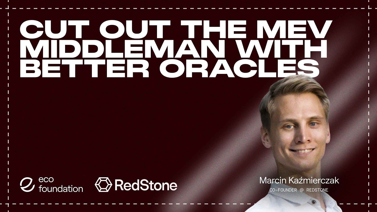 Build Onchain with RedStones ATOM Oracle by Marcin Kaźmierczak, Co-Founder of RedStone | Eco