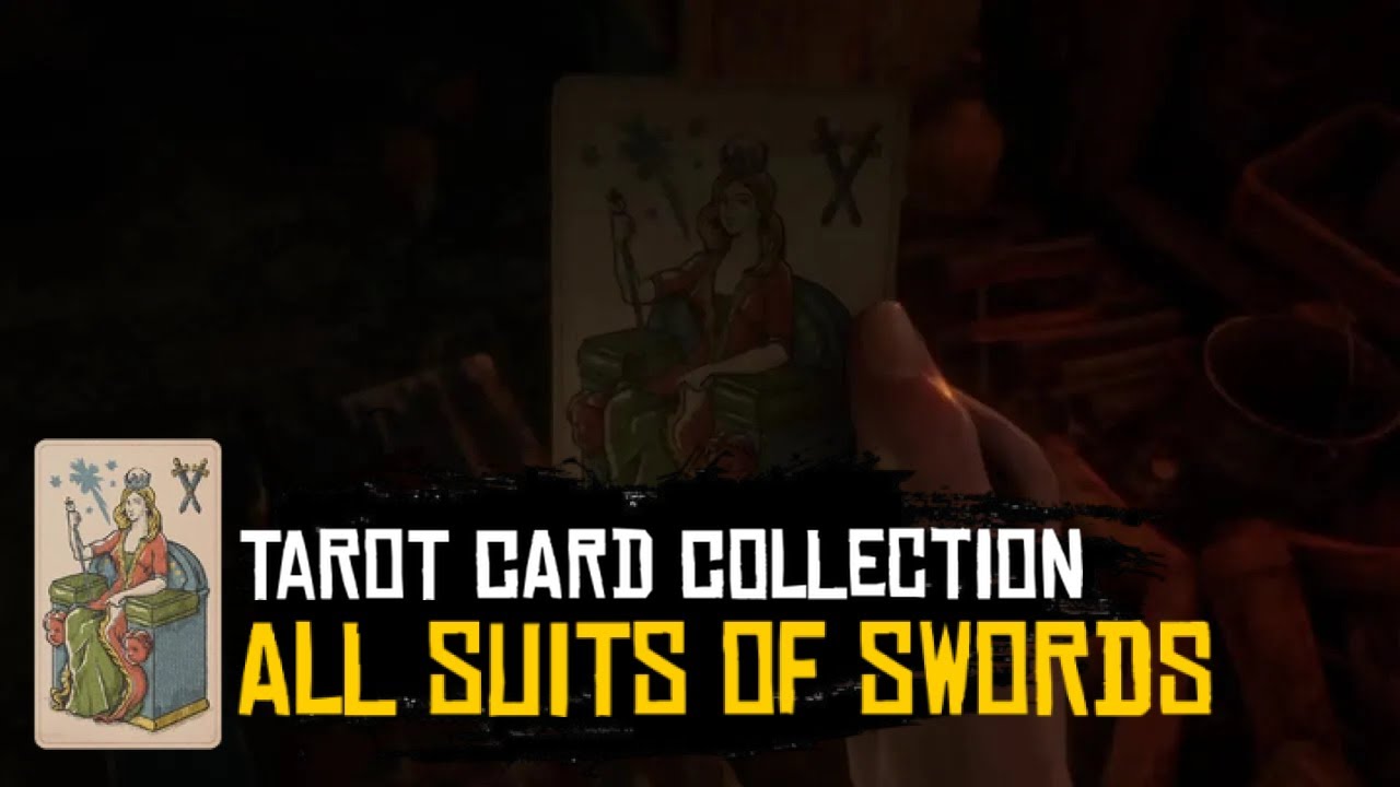 Legendary Sword Rdr2 Tarot Cards All Suit of Swords (Cycle Three) Red Dead Online RDR2 - YouTube