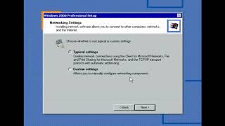 Install Windows 2000 Proffesional and Destroying!