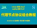 节点搭建③：节点协议组合 | 3x-ui 和 s-ui 设置上网节点