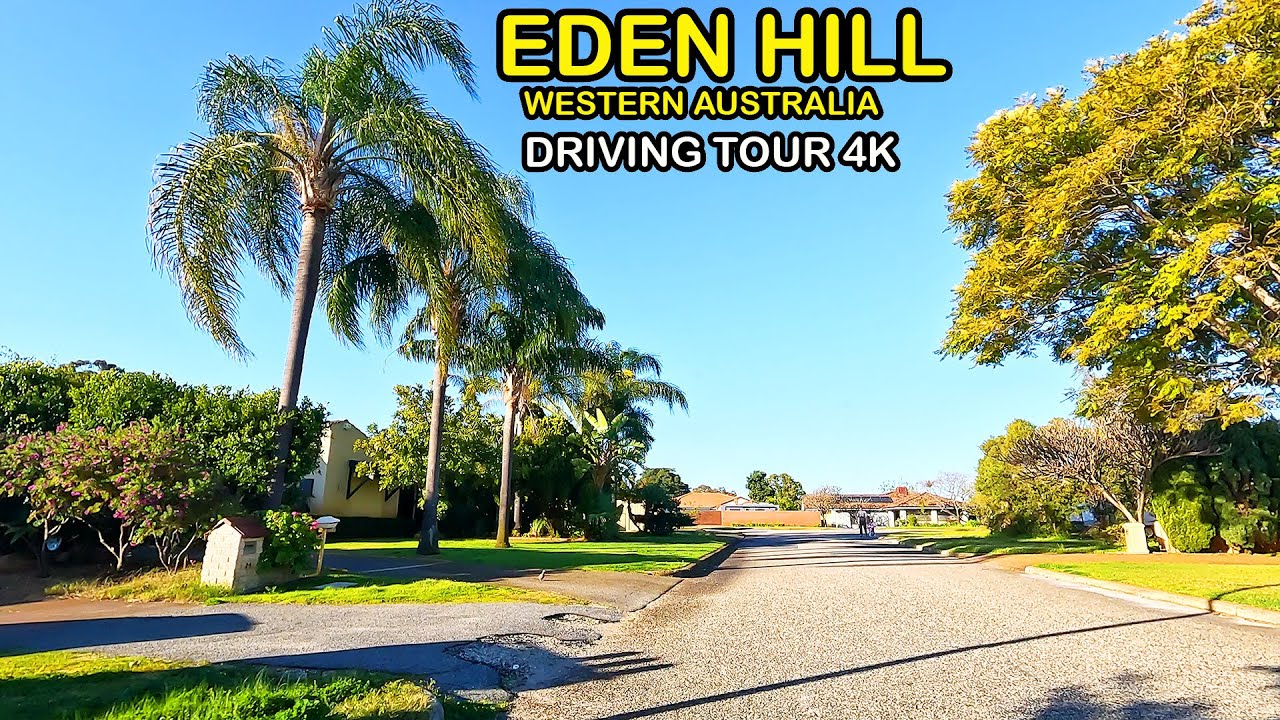EDEN HILL, suburban Perth, Western Australia (Driving Tour 4K)