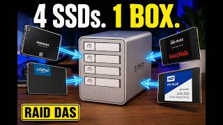 ORICO 8848RC3 Review: Turn 4 SSDs Into One Clean Storage Setup #orico #satassd