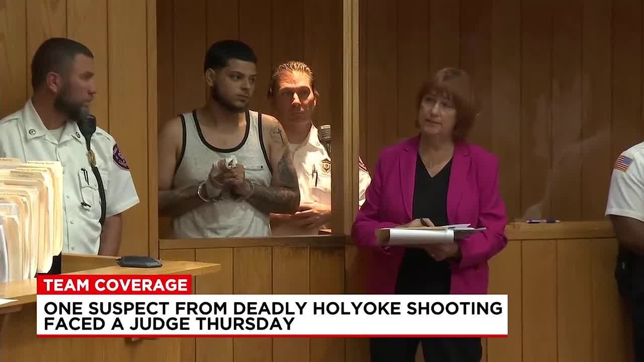 Suspect arraigned in connection with deadly Holyoke shooting - YouTube