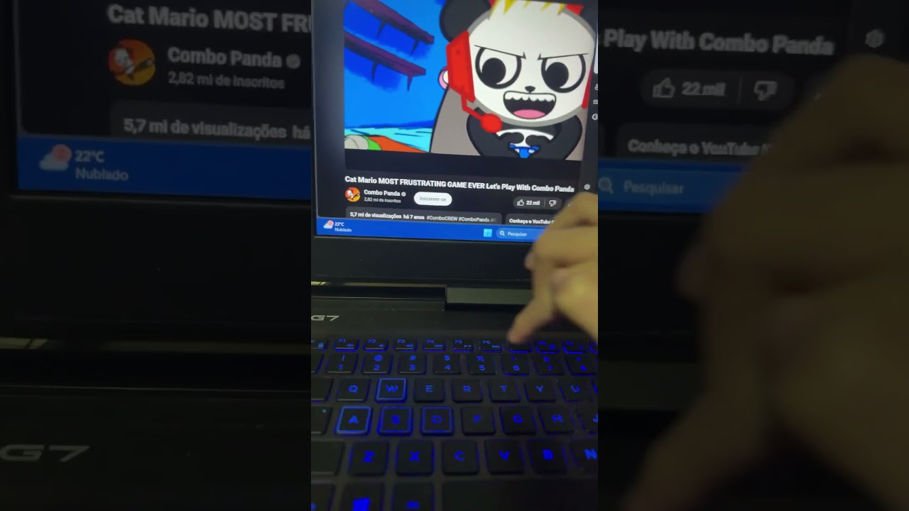Combo panda crying has BSOD